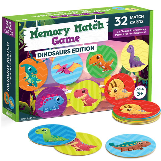 Matching Game - Memory Games for Kids Ages 4-8 - Memory Matching Games for Toddlers 3-5 - Kids Camping Toys Gifts - Preschool Board Game - Preschool Learning Activities Educational Toys - Summer Toys