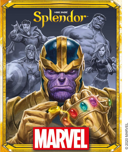 Marvel Splendor Board Game - Strategy Game for Kids and Adults, Fun Family Game Night Entertainment, Ages 10+, 2-4 Players, 30-Minute Playtime, Made by Space Cowboys