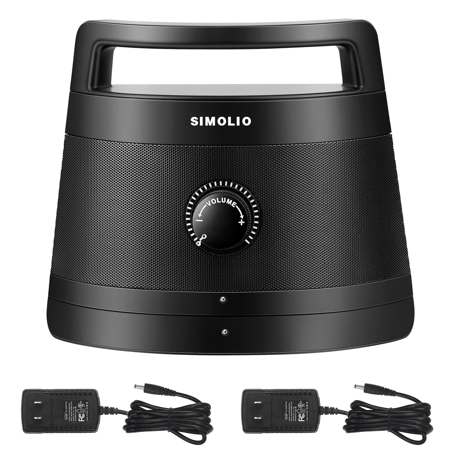 SIMOLIO Wireless TV Speakers for Seniors Hard of Hearing, 164ft Long Range, 3 EQ Modes, Voice Clarity Boost, Dual TV/Bluetooth Modes, Portable Rechargeable Speaker for TVs with Wired Headphones