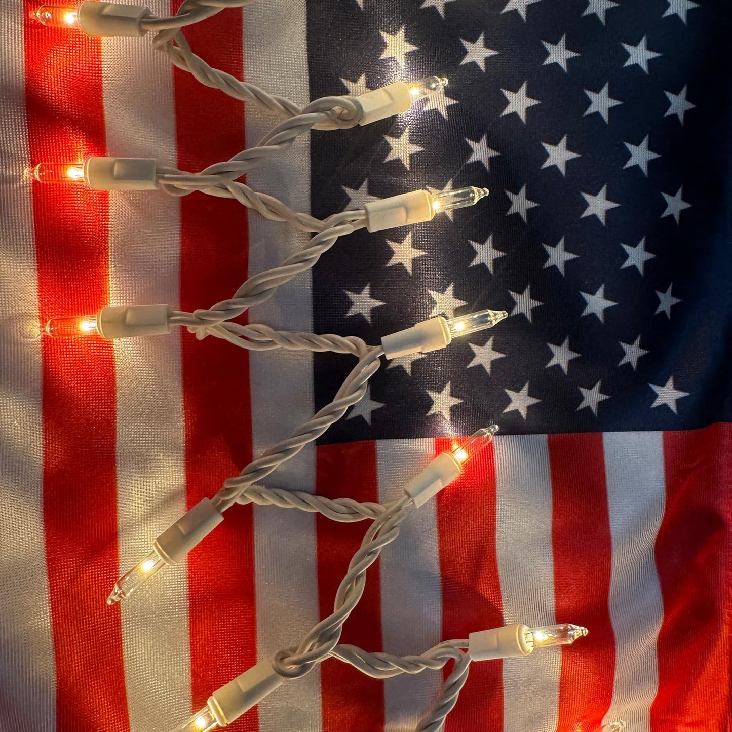 Christmas Lights 100 Count Clear Christmas Tree String Lights with White Wire for Outdoor Indoor Christmas Decorations Wedding Decorations Valentines Day Decor,UL Certified (21feet)