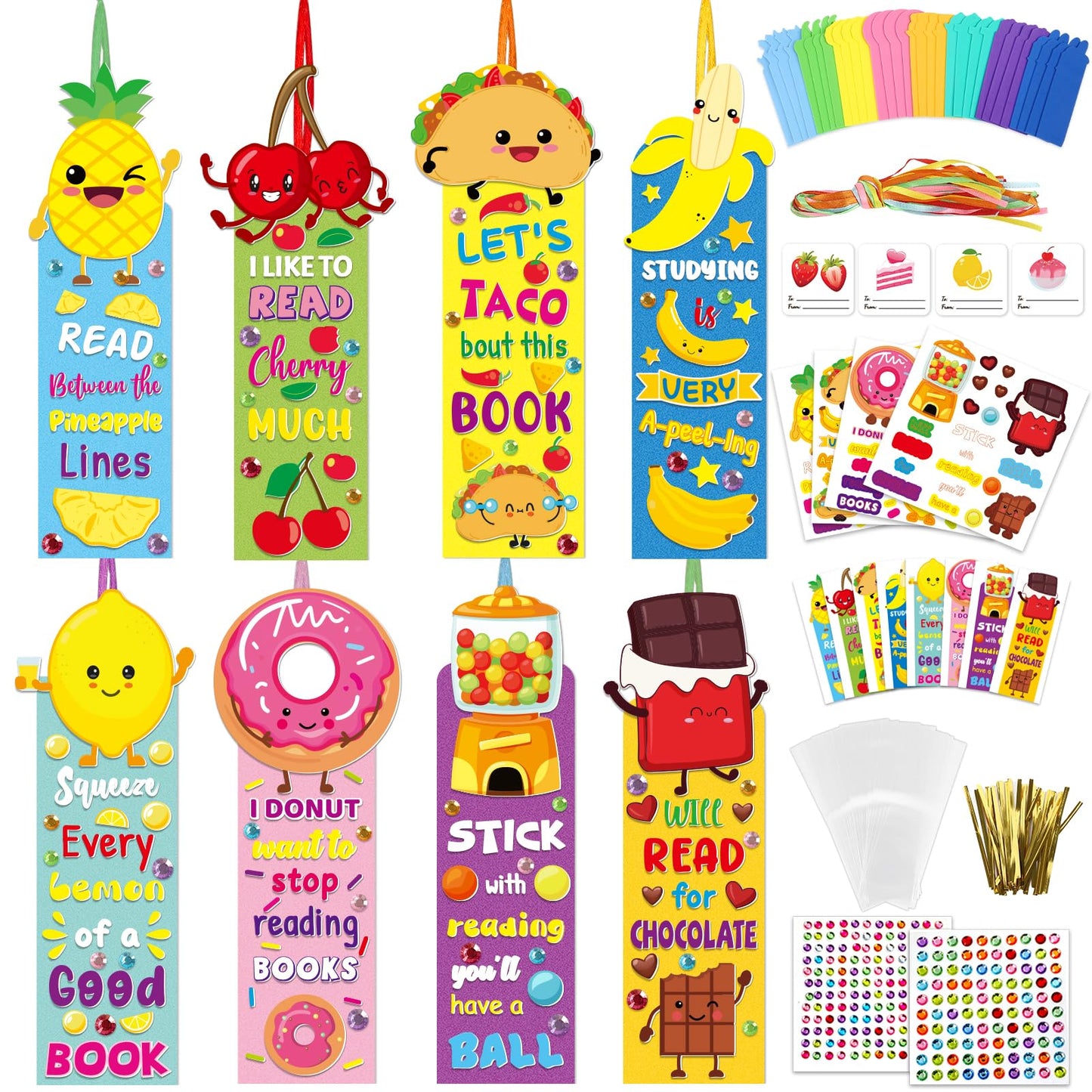 Qyeahkj 32 Sets Summer Ocean Animals Foam Craft for Kids Under The Sea Bookmark Craft DIY Arts Bulk Kit Beach Pool Party Favor Supplies DIY Gift for School Home Activities Party Favor Decorations