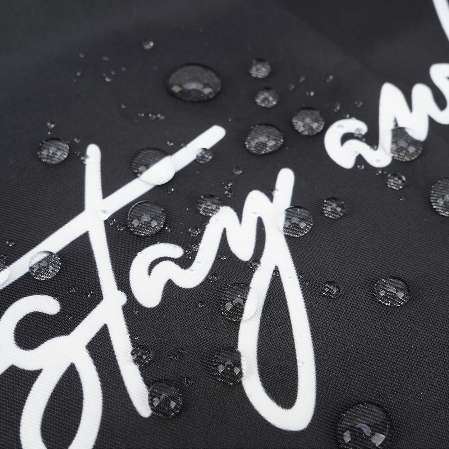 Adabana Outdoor Waterproof Throw Pillow Covers Set of 2 Stay awhile Decorative Outdoor Lumbar Pillows Cover for Patio Garden Porch Black 12x20 Inch