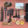 37 in 1 Survival Kit, Gifts for Men Dad Him Husband, Emergency Survival Gear, Fishing Hunting Birthday for Men, Survival Tools for Camping Essentials, Hunting, Hiking, Outdoor, Adventure