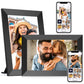 Uhale Digital Picture Frame 32GB Storage 10.1 Inch WiFi Electronic Photo Frames SD Card Slot IPS Touch Screen HD Display Auto Rotate Slideshow Share Videos Photos Instantly Send Wishes Remotely
