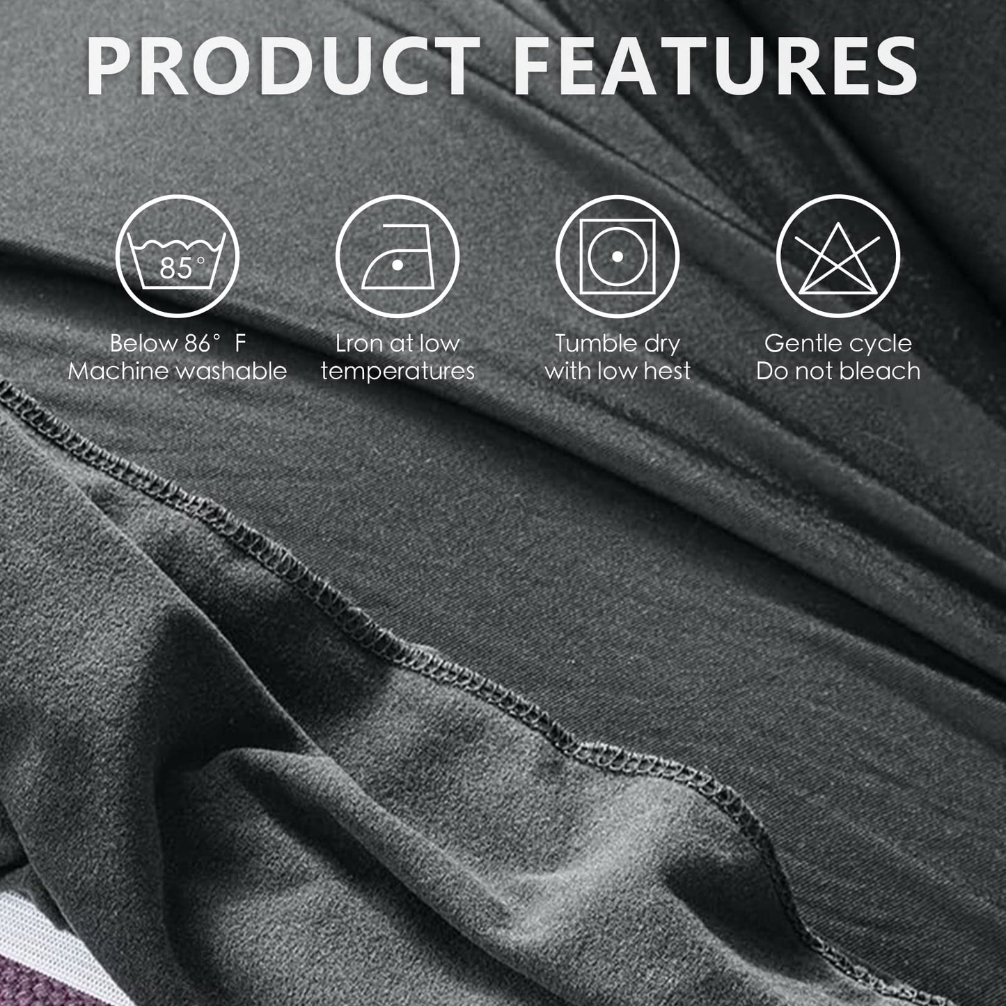 molasofa Chair Covers for Dining Room Set of 4 Stretch Chair Slipcovers with Skirt for Kitchen Seat Protectors Wedding Banquet Decor Kids Pets Spandex Fabric Washable (4pcs, Dark Grey)