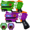 IJO Laser Tag Guns Set of 2 Laser Tag with Digital LED Score Display Vests for Teens, Family and Adults Fun,Birthday Gift Toys for Kids Ages 6 7 8 9 10 11 12+Year Old Boy & Girls