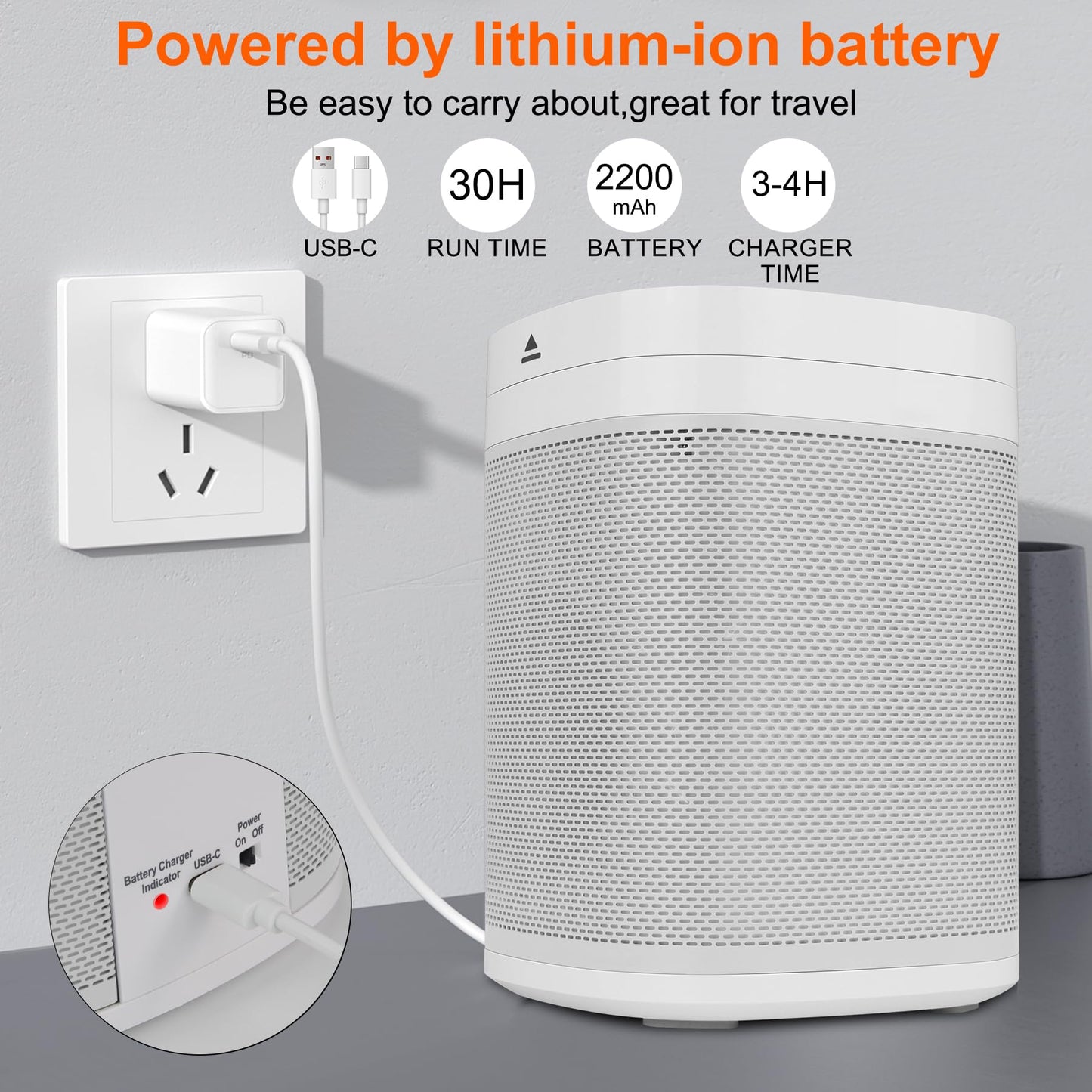 LUXSWAY White Noise Sound Machine with Night Light, 70 Non-looping Sounds, Rechargeable Sleep Sound Machine, Bluetooth Speaker for Party Camping, Sleep Aid for Baby Adults Privacy Nursery & Gifts