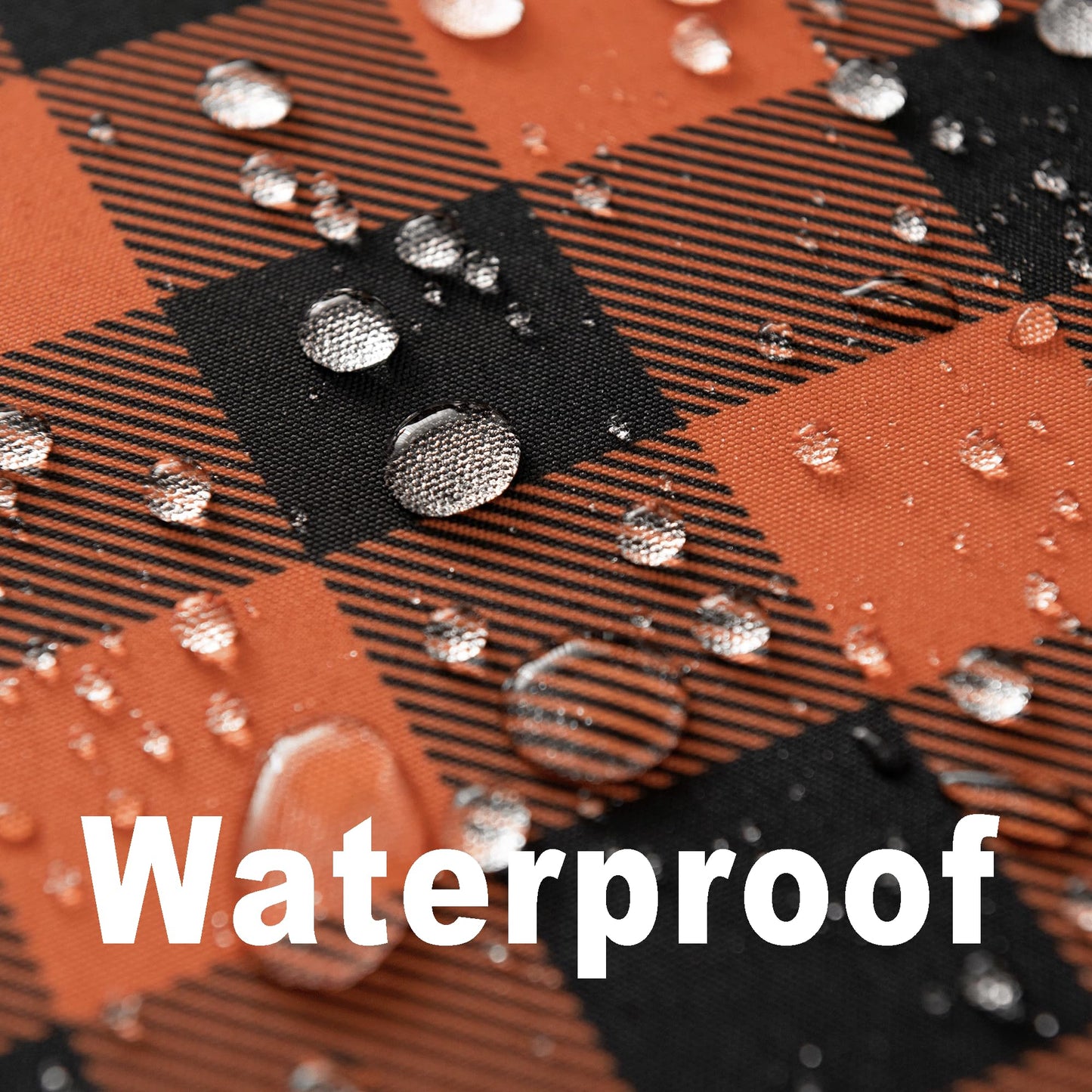 Essifunia Gingham Plaid Tablecloth - Rectangular 58x102 Inch Water Resistant Halloween Decorations Table Cloth for Indoor Use - Seasonal Fall Harvest Table Cover for Kitchen, Picnics, and Parties