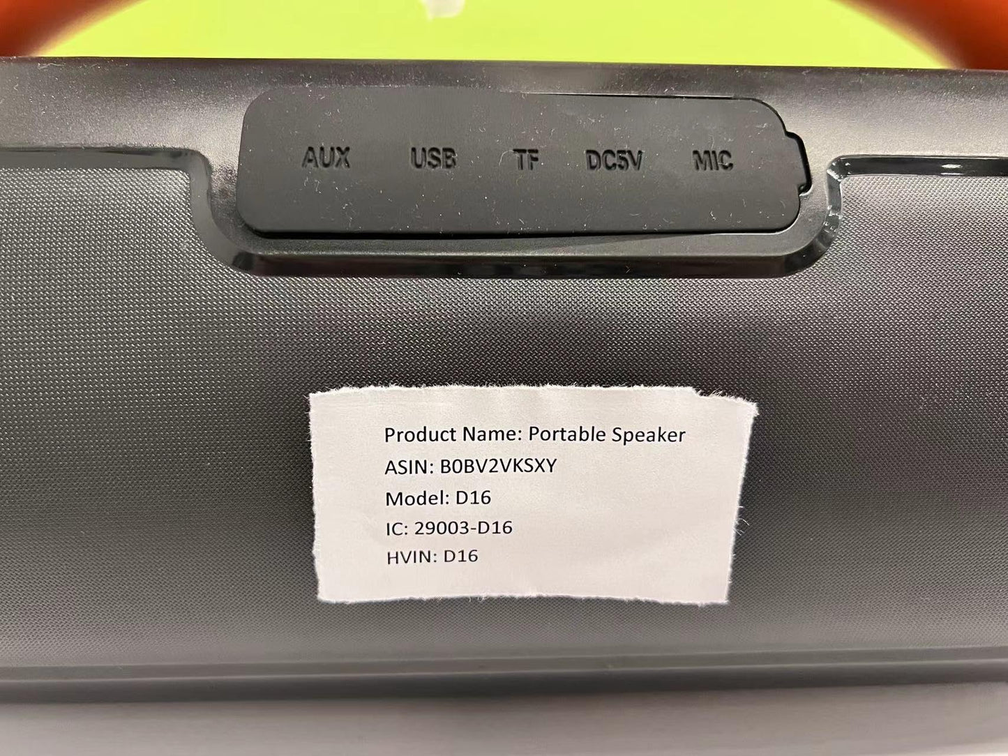 Portable Bluetooth Speaker, Loud Boombox Speaker with Subwoofer, Powerful Deep Bass Stereo Sound, IP65 Waterproof, Wireless Outdoor Speaker for Camping, Beach, Party, Support TWS/USB/TF Card/AUX