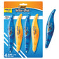 BIC Wite-Out Brand Mini Correction Tape, 16.4 Feet, 12-Count Pack of White Correction Tape, Compact Tape Office or School Supplies