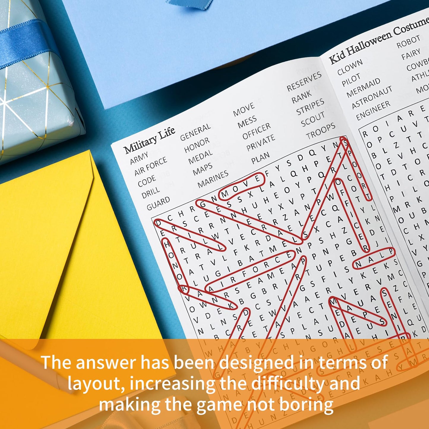 Kalysky Large Print 6000+ Words Word Search Puzzle Books, Set of 6 Full Size, Brain Games, Activity Book for Adults, Teens and Seniors