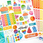 Paper House Productions Seasons Collection 30-Sheet 1200-Piece Celebrate Your Day Planner Sticker Folio for Planners, Journaling and Crafting