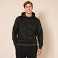 Amazon Essentials Men's Pullover Sweatshirt Hoodie, Big & Tall Options Available, Black Heather, X-Small