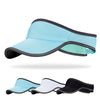 Sports Sun Visor for Men Women, Lightweight Soft Quick-Dry Visor Hat, Packable Tennis Golf Running Visor