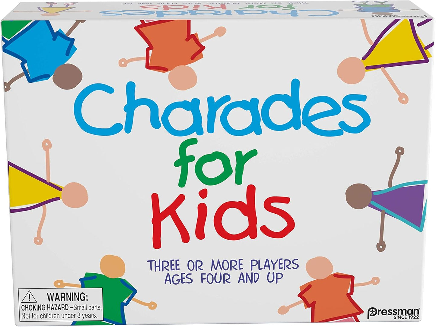 Pressman Charades for Kids - The 'No Reading Required' Family Game, 5"