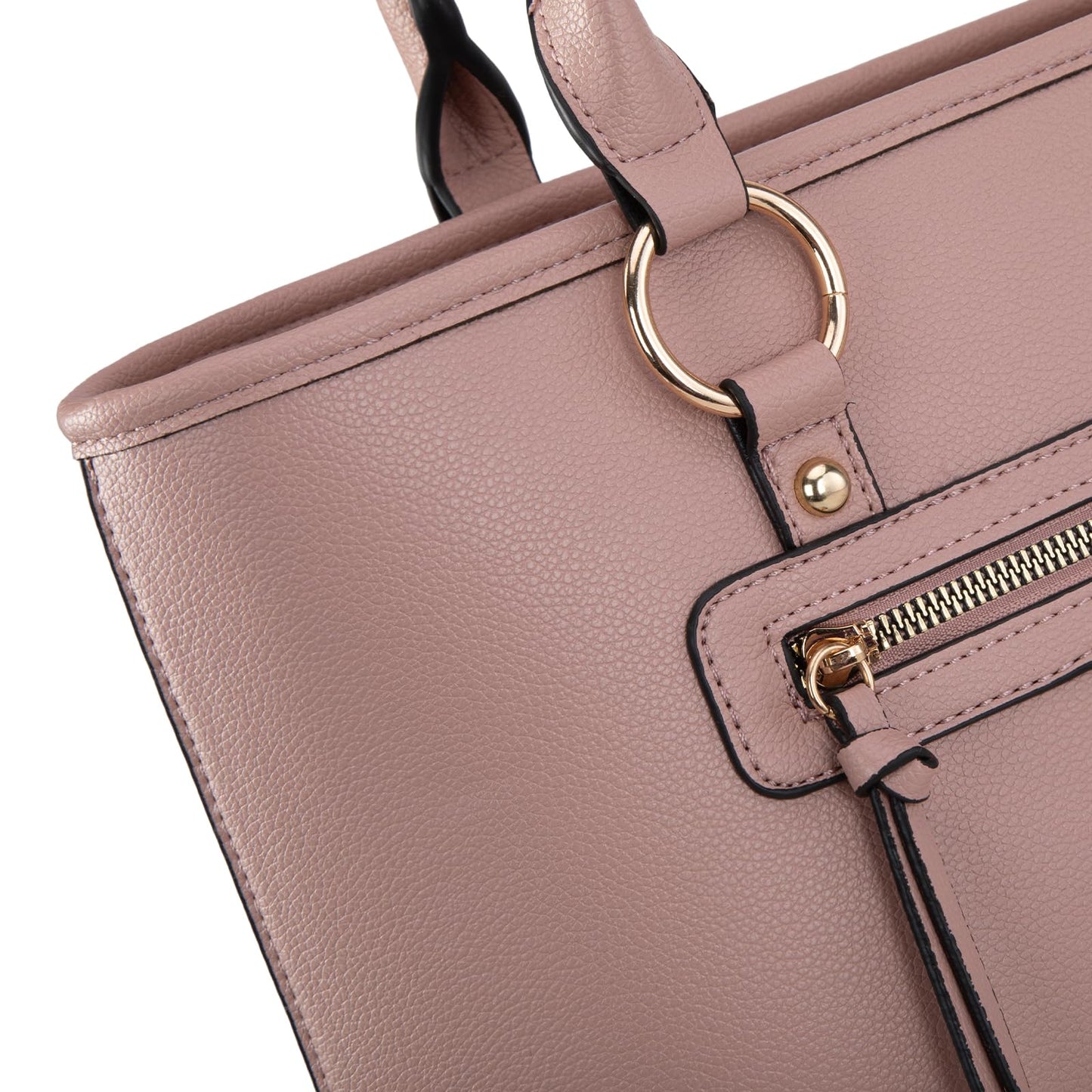 Montana West tote bag for women medium crossbody purse set 2pcs cute trendy woman handbag and purse pink ladies designer handbag with guitar strap MWC2-330PK