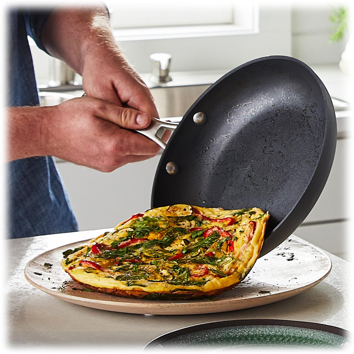 Calphalon Classic 14-Piece Hard-Anodized Dishwasher Safe Cookware Set with AquaShield Nonstick Technology