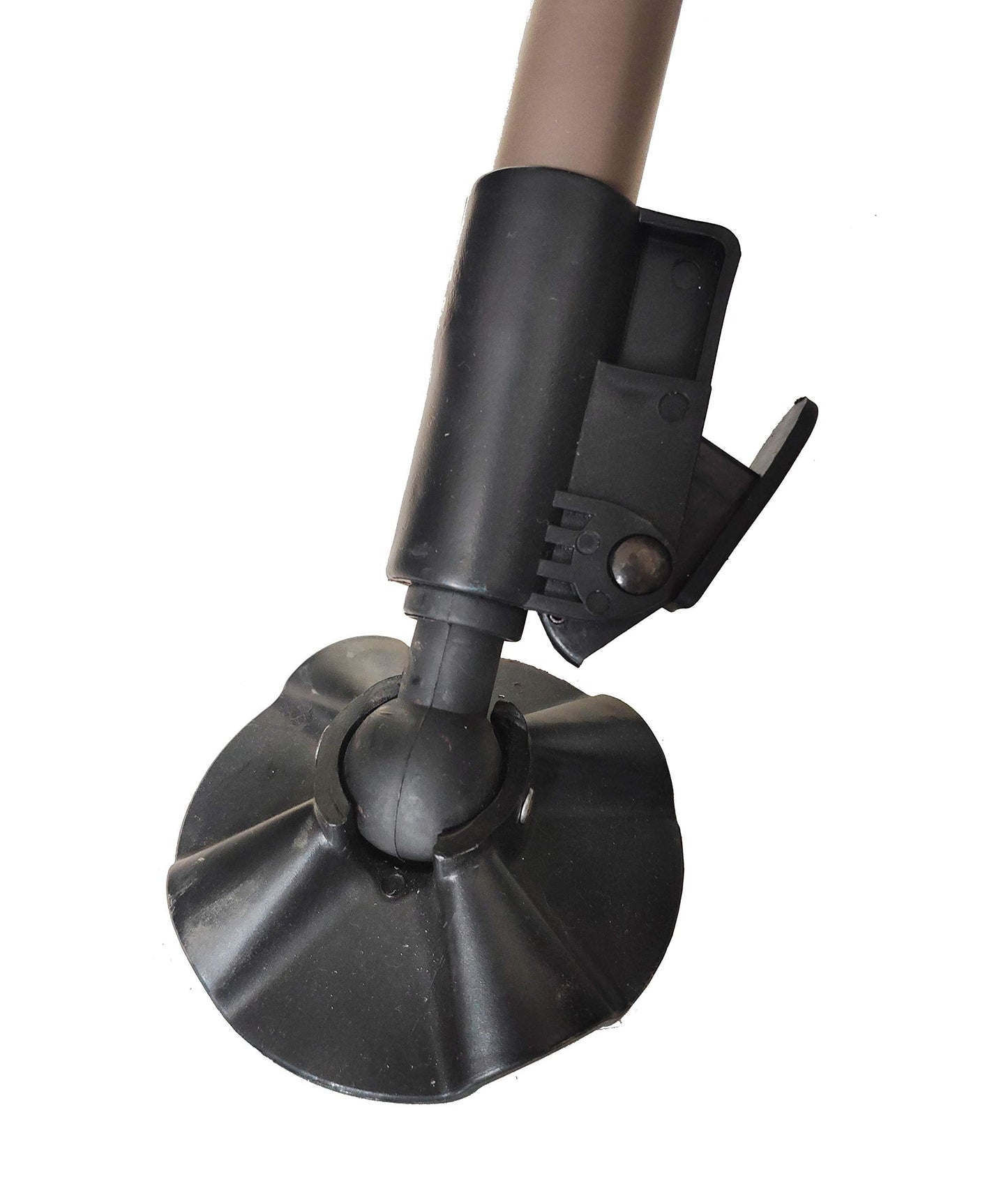 Black Sierra Heavy Duty Swivel Hunting & Camping Chair Supports 300 Lbs, XL 360° Silent Swivel for Hunting Blind, Portable Ground Chair w/All Terrain Feet, Padded Armrests w/Carry Strap and Cupholder