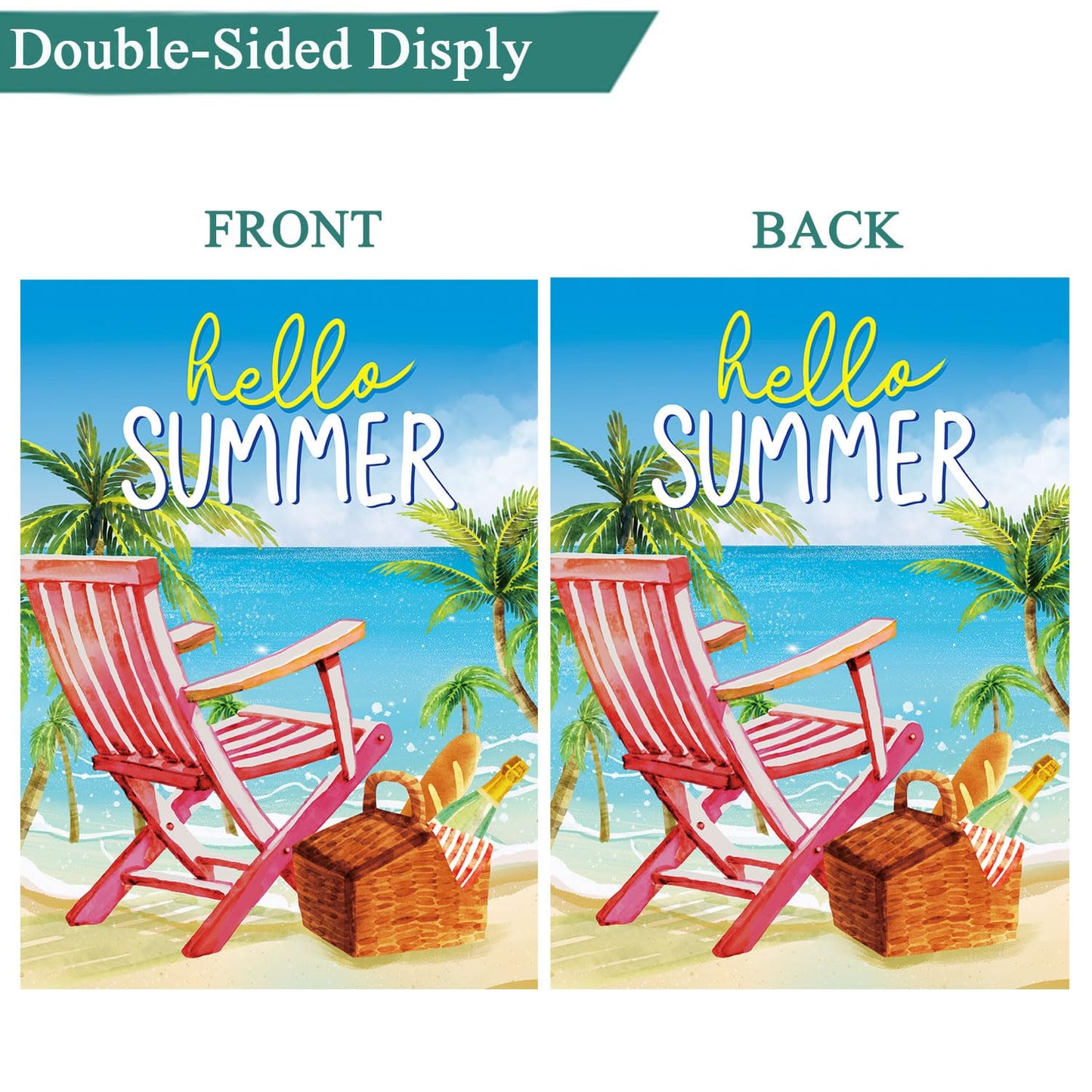 Seasonal Garden Flags Set of 12-Double Sided 12 x 18 Inch Outside Yard Flags, Small Flags for Outside, Holiday Garden Flags for All Seasons, Fall Winter Halloween Christmas Outdoor Flags