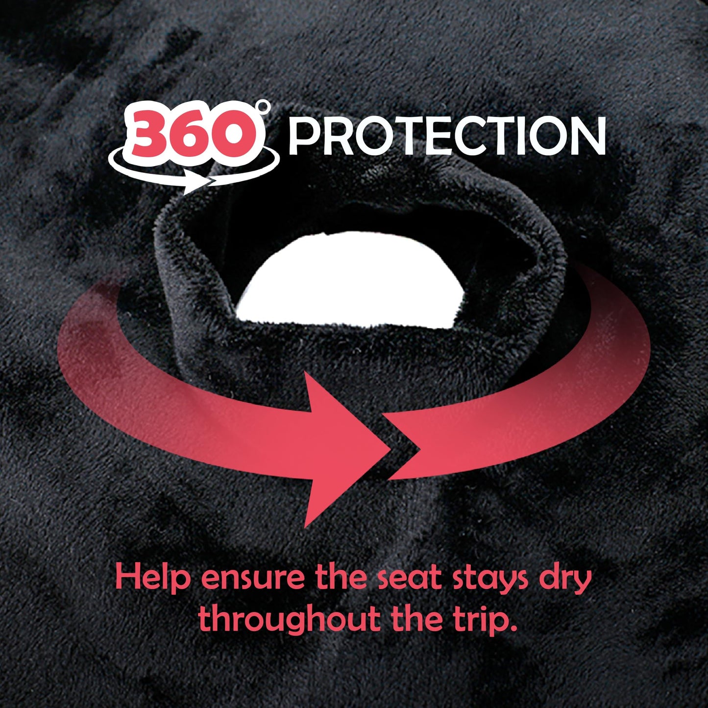 Bear and Care - Piddle Pads - Strollers, Bouncers & Car Seat Pad, Waterproof & Machine-Washable Cover on Car Potty for Toddler, Toilet Training Seat Covers, 4 Count Piddle Pads Carseat Pad (Pack of 1)