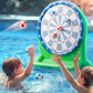 iPlay, iLearn Pool Wave Kids Fun Pool Toys, Inflatable Dart Board Water Games, Swimming Pool Floats, Beach Yard Outdoor Play, Cool Summer Party Gift for 6 7 8 9 10 12 Year Old Boy Girl Teen Adult-Red