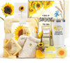 Gifts for Women, Sending Sunflower Gifts for Mom, 10 Pcs Spa Gifts for Women, Birthday Gift Sets, Gifts for her, Unique Holiday Gift Basket for Mom, Women, Girlfriend, Coworkers, Teacher, Nurse, Wife