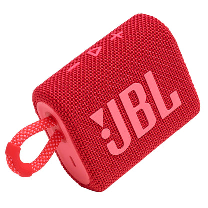 JBL Go 3 - Portable Mini Bluetooth Speaker, big audio and punchy bass, IP67 waterproof and dustproof, 5 hours of playtime, speaker for home, outdoor and travel (Grey)