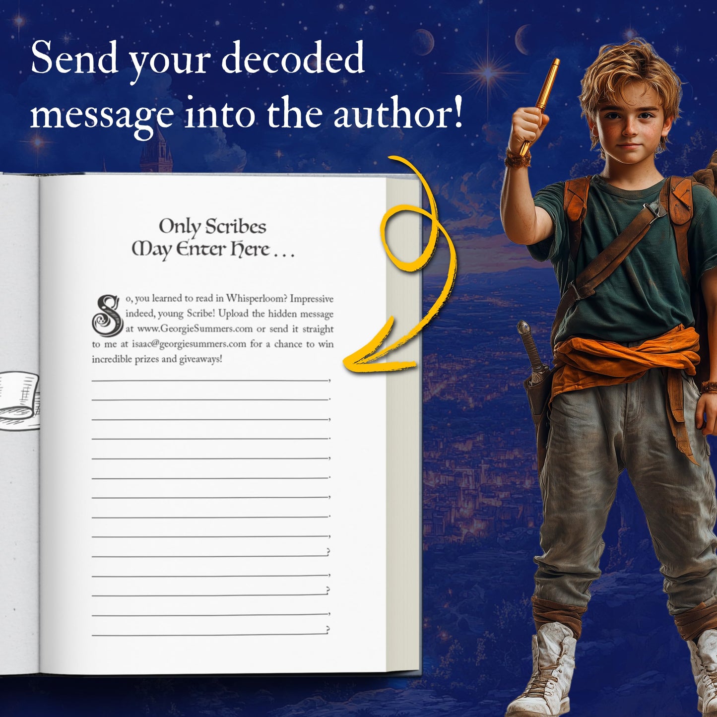 Georgie Summers and the Scribes of Scatterplot: A Novel