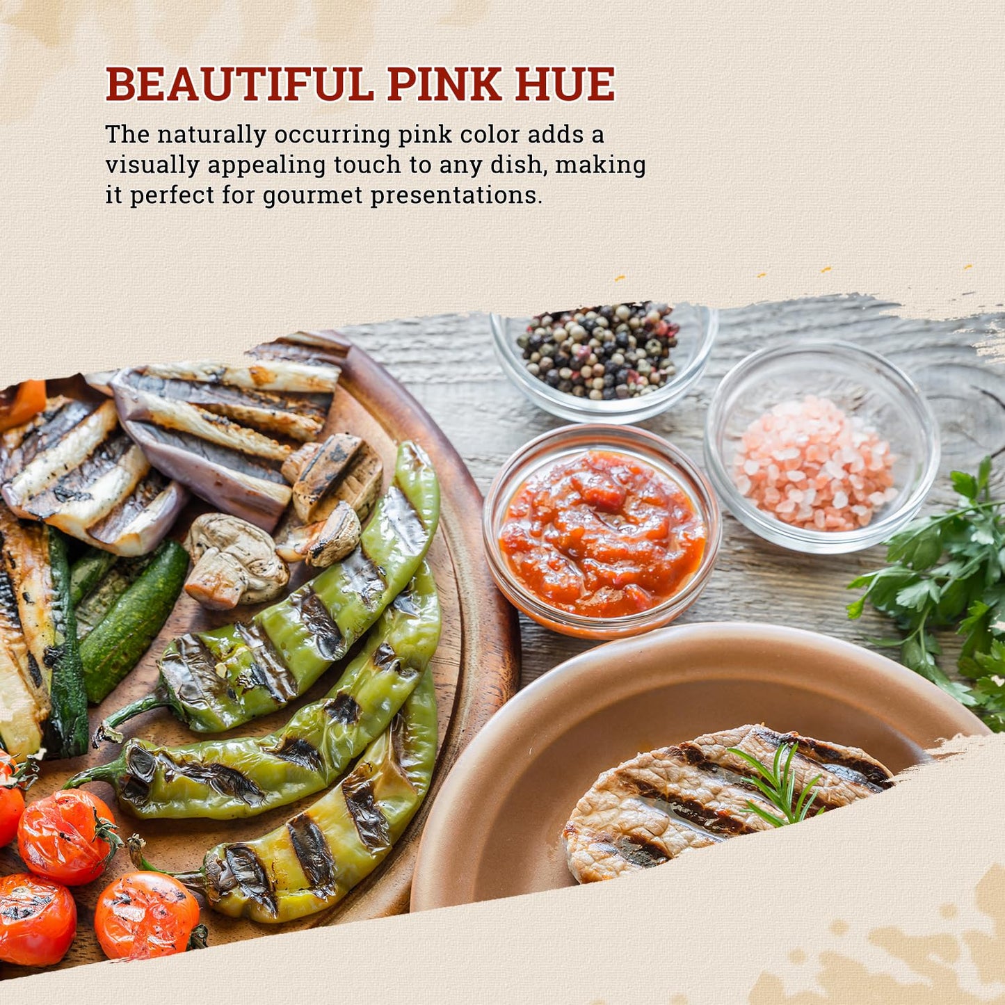 52USA Himalayan Pink Salt for Grinder Refill, 80oz (5 Pound), Non-GMO, Himalayan Coarse Salt, 80+ Minerals and Electrolytes, Pink Himalayan Sea Salt, Unrefined Rock Salts, Kosher & Natural Certified