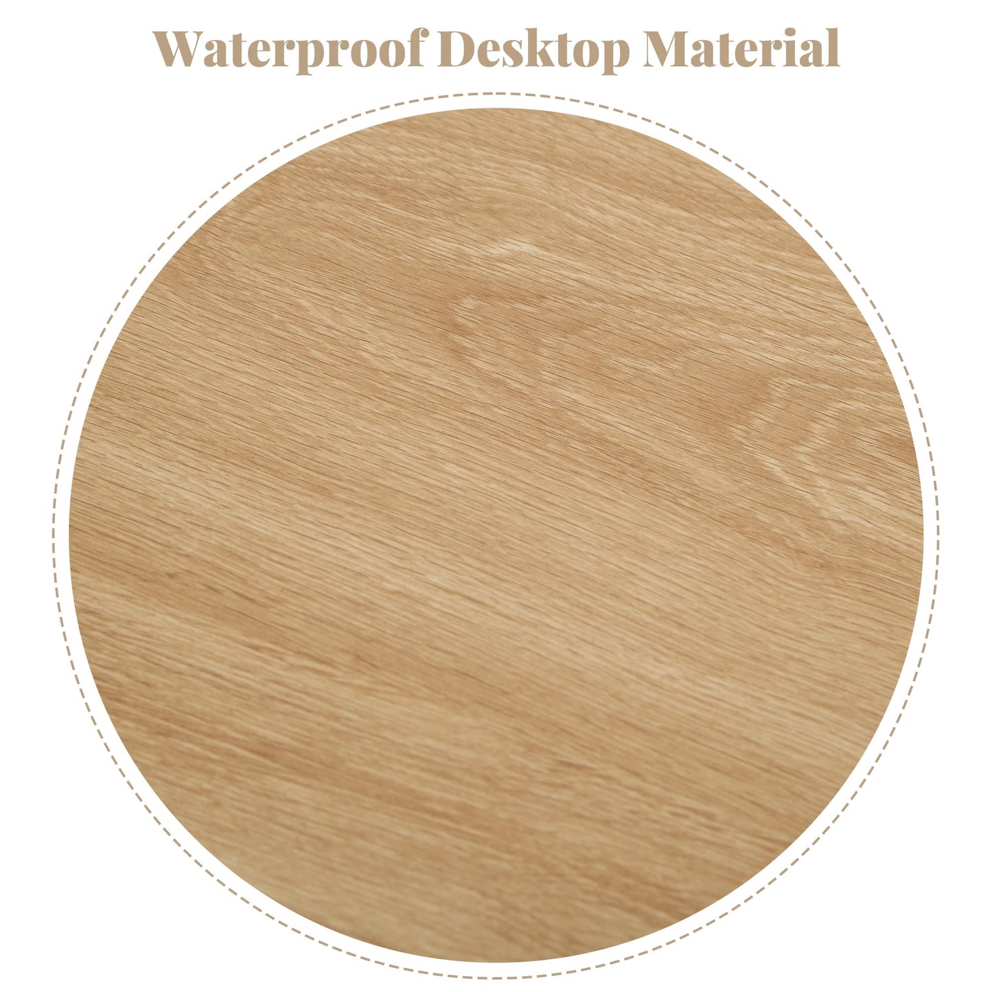 Lift Top Coffee Table with Hidden Compartment, 2 Tier Wooden Center Table with Wave Panel, Modern Lift Tabletop for Home Living Room Office, Natural