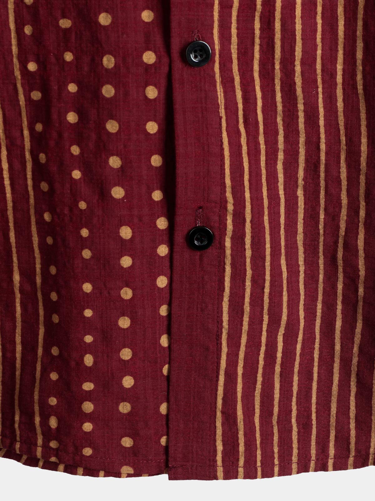 VATPAVE Mens Casual Short Sleeve Button Down Shirts Regular Fit Hawaiian Summer Shirt XX-Large WineRed