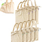 purifyou Set of 9 Reusable Produce Bags, Heavy Duty Washable Mesh Grocery Bag with Drawstring, Ideal for Farmers Market, Beach, and Refrigerator Storage (Extra Large, Large, Small)