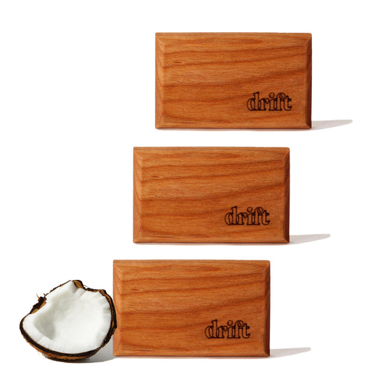 Drift Car Air Freshener - Wood Air Freshener - Car Odor Eliminator - Teak Scent Starter Kit