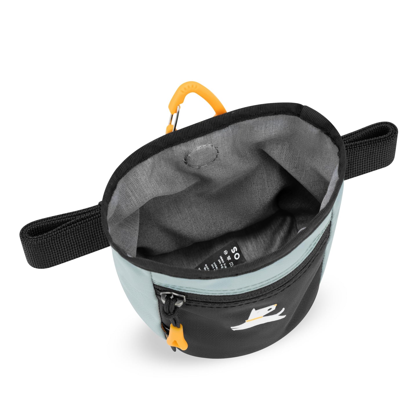 OllyDog Goodie Treat Bag, Dog Treat Pouch, Waist Belt Clip for Hands-Free Training, Magnetic Closure, Dog Training and Behavior Aids, Three Ways to Wear (St. Lucia)