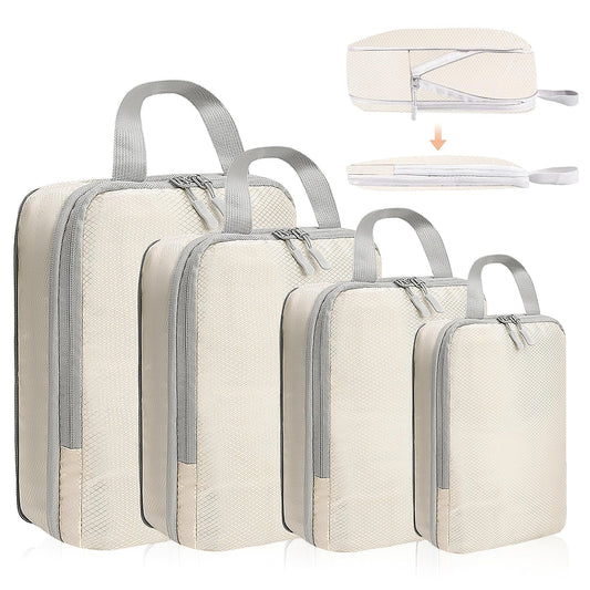 8 Set Packing Cubes for Suitcases Travel Luggage Packing Organizers,Travel Accessories Essentials Luggage Organizer with Shoe/Tioletry/Laundry Bag