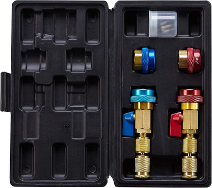 Lichamp Automotive AC R134A R1234YF Valve Core Remover and Installer Tool Set, for Standard and JRA Valve Core Couplers