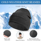 Winter Beanie Hat Neck Warmer Neck Gaiter Touchscreen Glove Set Cold Weather Gear Unisex,Warm Winter Stretchy Knit Gloves Hat (Grey)