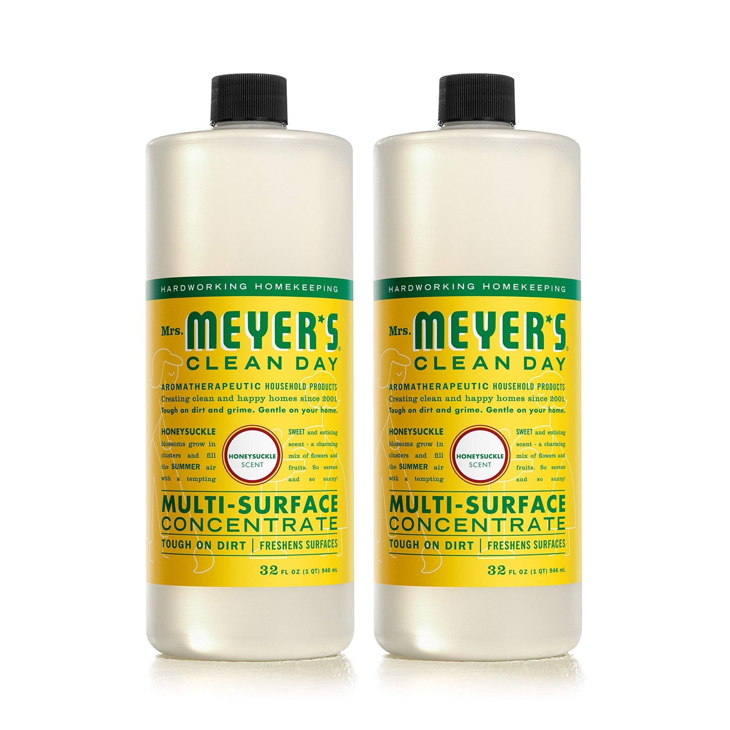 MRS. MEYER'S CLEAN DAY Multi-Surface Everyday Cleaner, Cruelty Free Formula, Lavender Scent, 16 oz- Pack of 3
