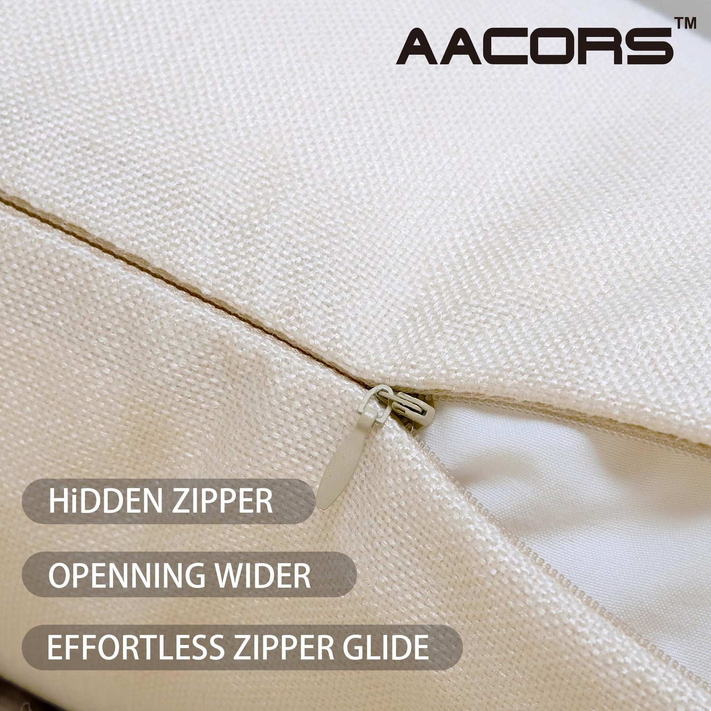 AACORS Fall Pillow Cover 18x18 Inch Pumpkin Bowknot Decorations Farmhouse Buffalo Plaid Autumn Throw Pillow Case Decor for Home Sofa Couch AA734-18