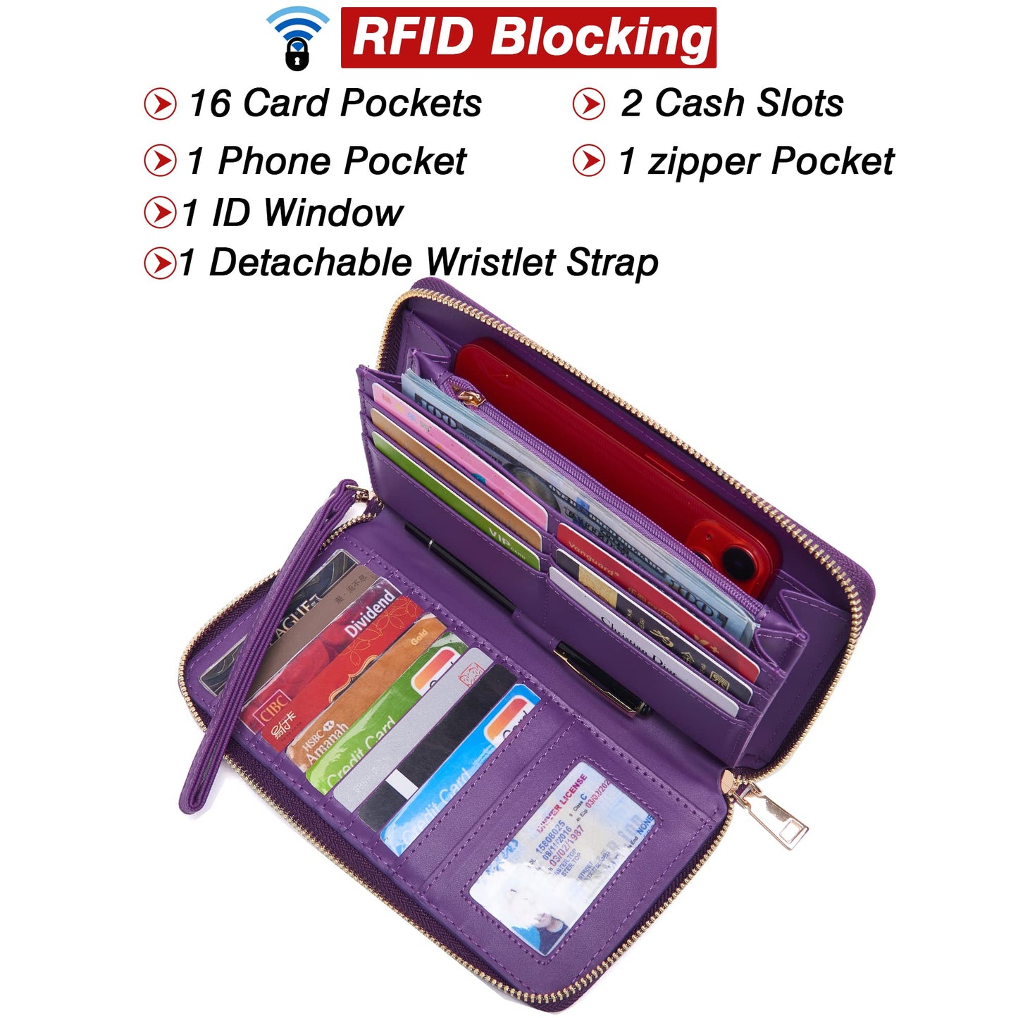 Purses for Women Large Tote Shoulder Color Blocking Handbags Top Handle Satchel Women Purse Wallet set 2pcs PurpleBlack