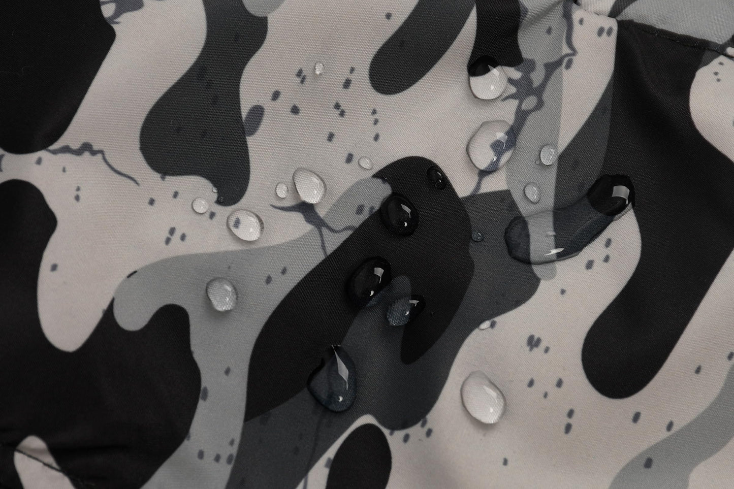 SUNDAY ROSE Boys Rain Jacket Lightweight Breathable Raincoat Waterproof Hooded Windbreaker For Kids Black and gray camouflage 8