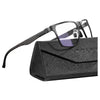 ANYLUV Blue Light Blocking Glasses Men Computer Gaming Glasses Lightweight Al-Mg Metal Anti Eyestrain Eye Protection