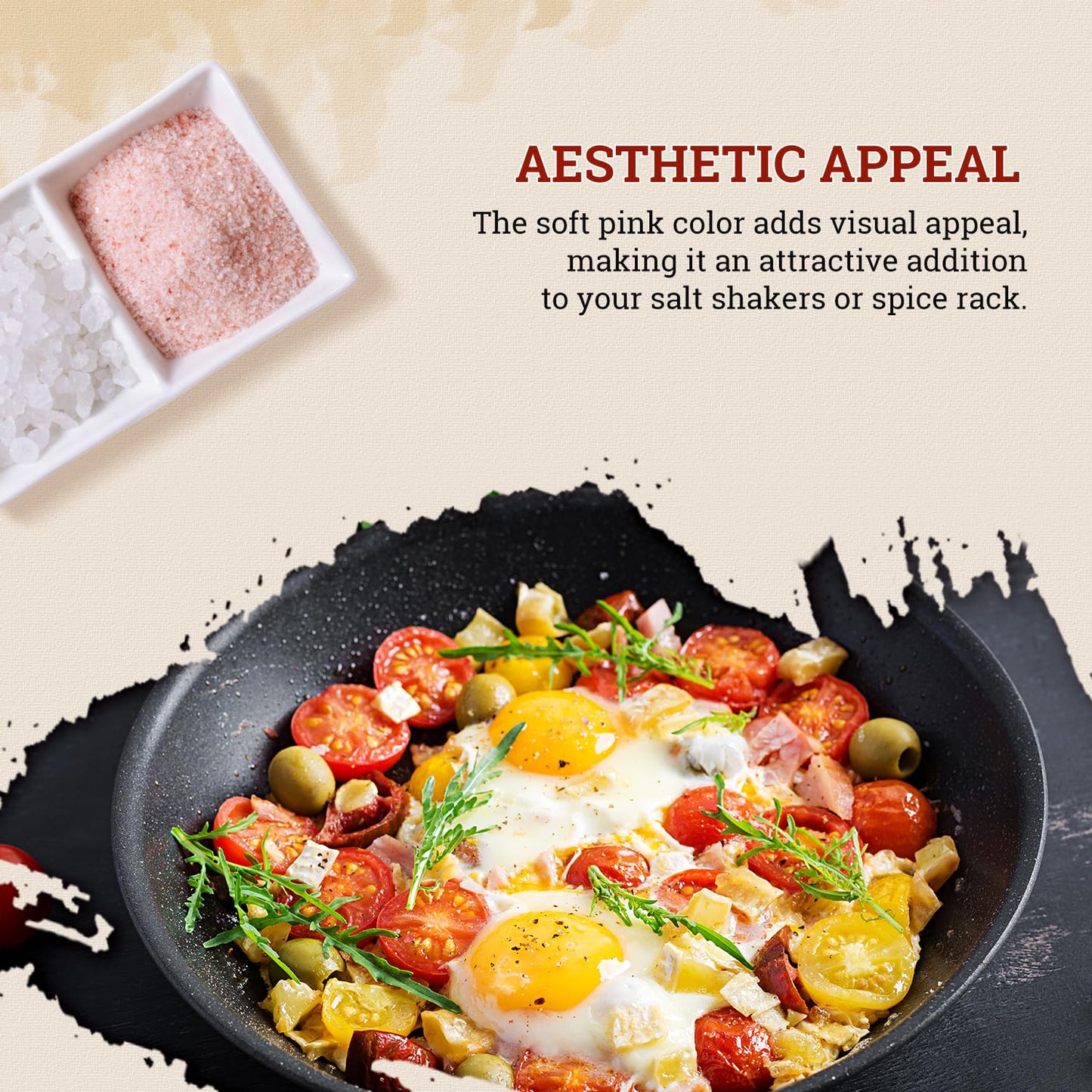 52USA Himalayan Pink Salt Fine, Fine Ground Table and Cooking Salt, 80oz (5 Pound), 100% Real, Pure, Unrefined Himalayan Pink Salt, 80+ Minerals and Electrolytes, Pink Himalayan Sea Salt, Kosher Salt