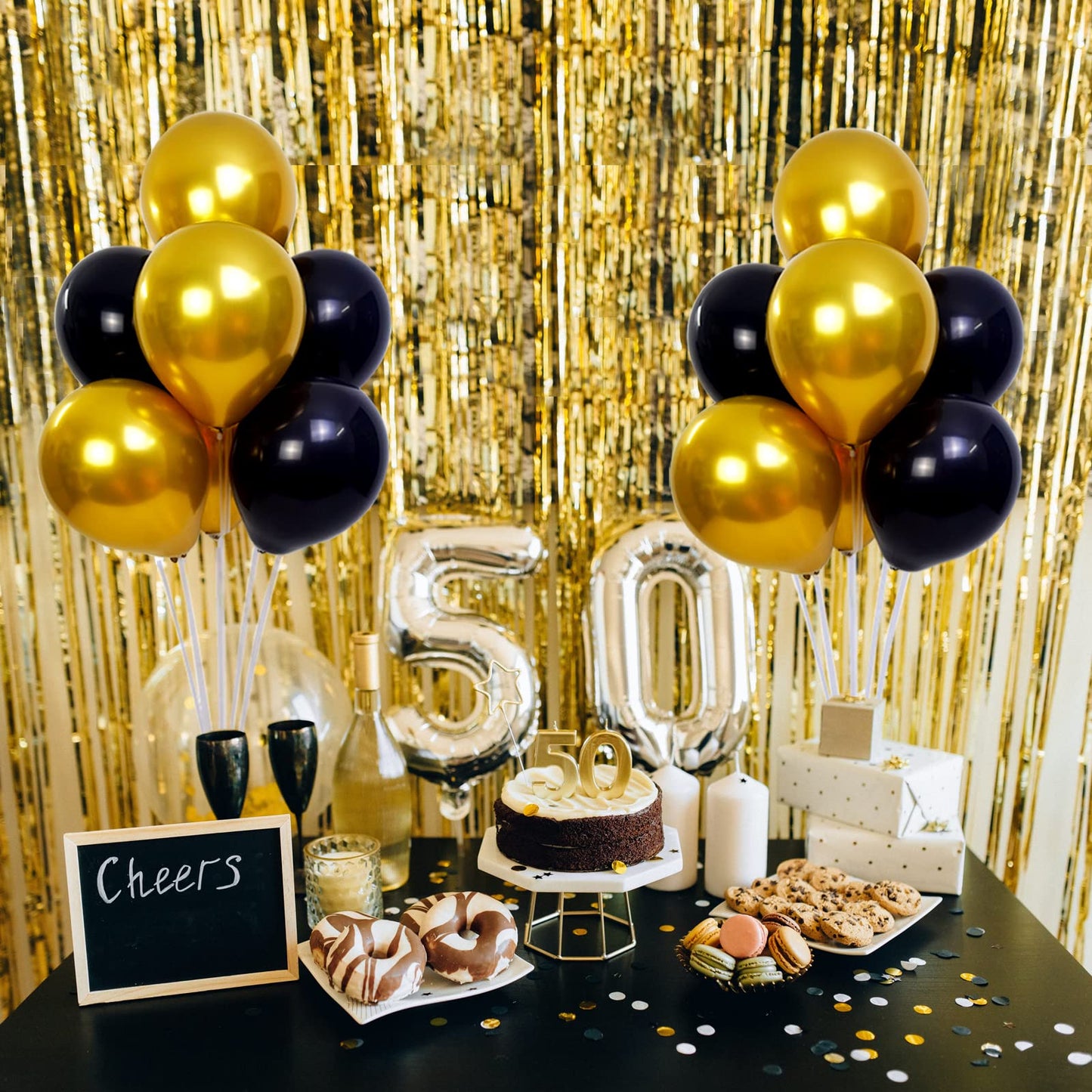 Balloon Stand Kit 7 Sets of Table Balloon Stand Holder Balloons Decorations for Party, Birthday Wedding Anniversary and other festive decorations