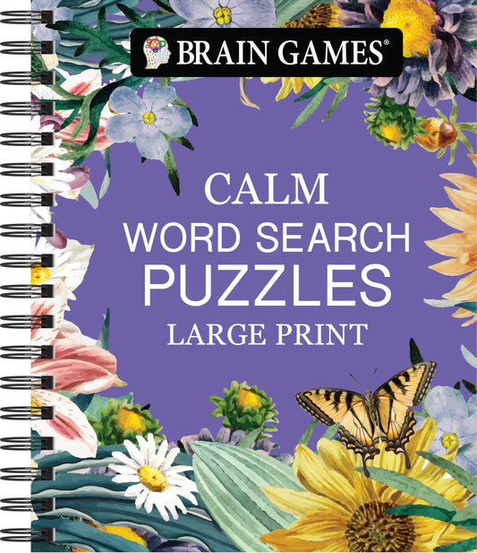 Brain Games - Calm: Word Search - Large Print (Brain Games Large Print)