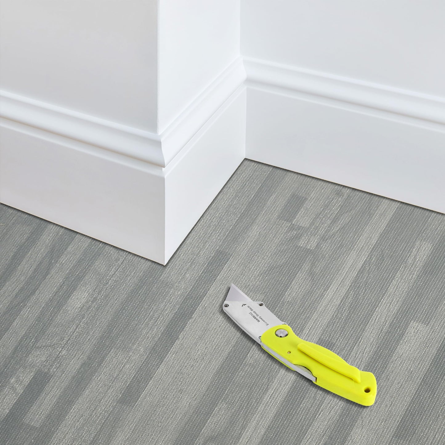 Sorbus 96 Sq. Ft. Wood Grain Floor Tiles Foam Mat EVA Interlocking Mats Tile 3/8-Inch Thick Flooring Wood Puzzle Exercise Mats w/Borders - Home Playroom Basement, Apartment, Trade Show, Baby, Dance