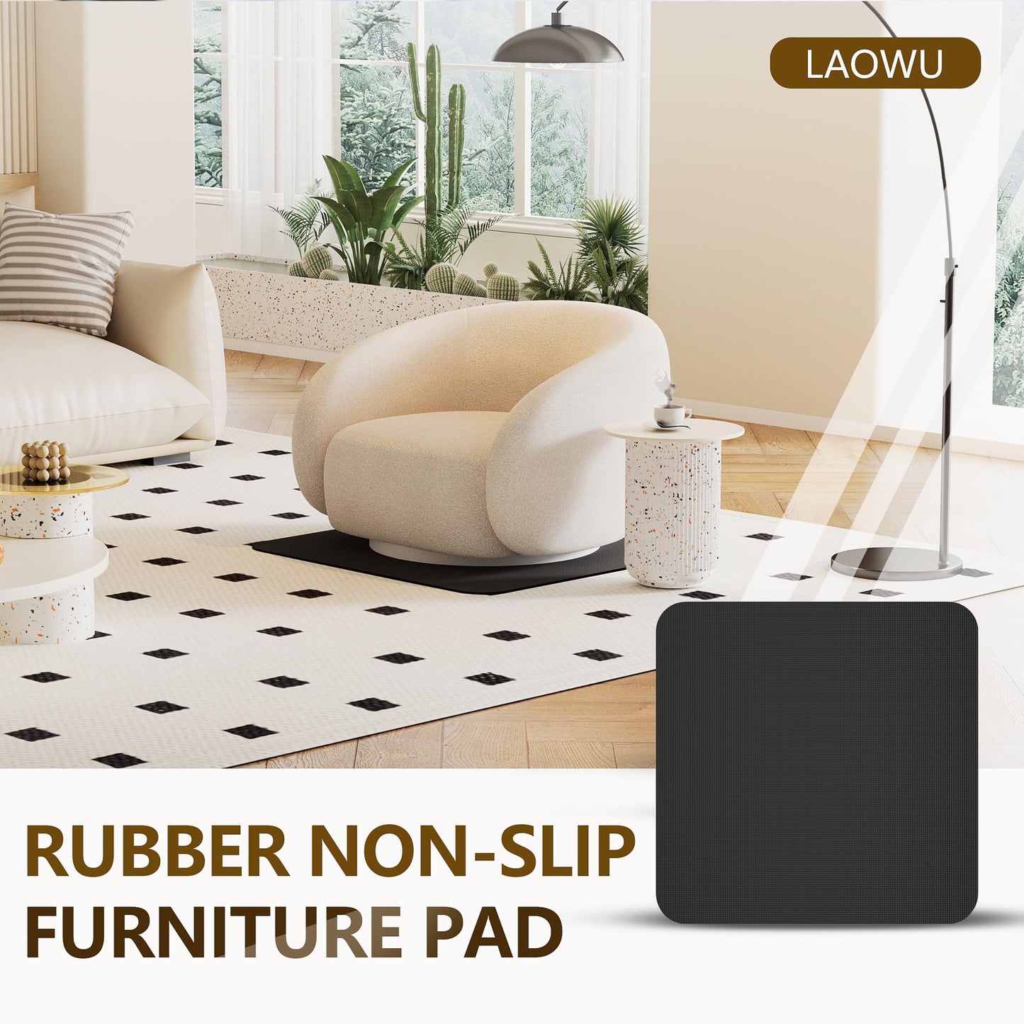 Non Slip Recliner Pads For Hardwood Floors, Recliner Floor Protector Keep Recliner From Sliding, Recliner Slide Stoppers, Under Recliner Mat, Furniture Pad For Recliner, Recliner Gripper,Recliner Grip