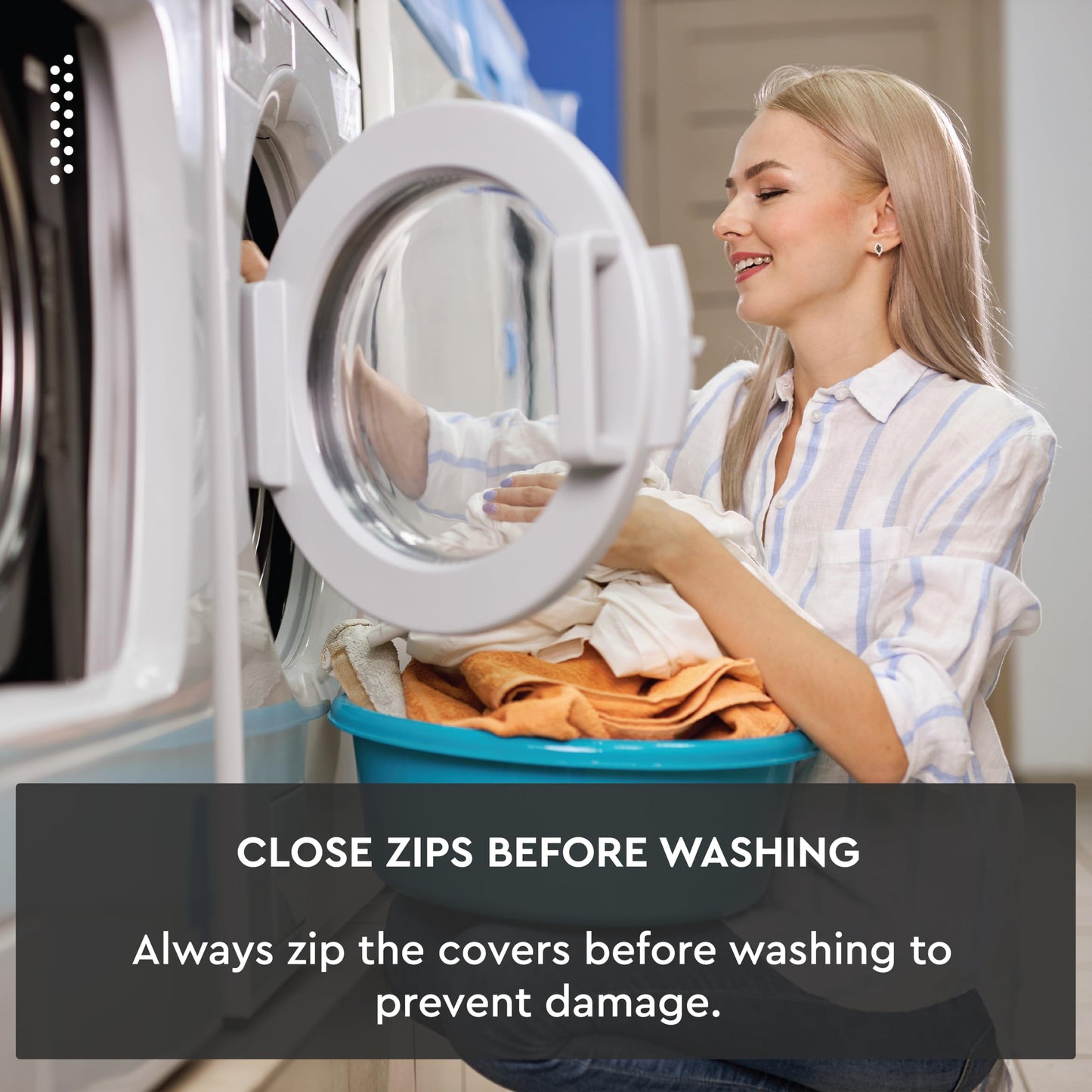 Encasa XO Throw Pillow Covers 18x18 in Set of 2 Natural | No Inserts | Cotton Pillow Covers for Living Room, Bed, Sofa, Couch | Decorative Cushion Covers with Improved Zippers