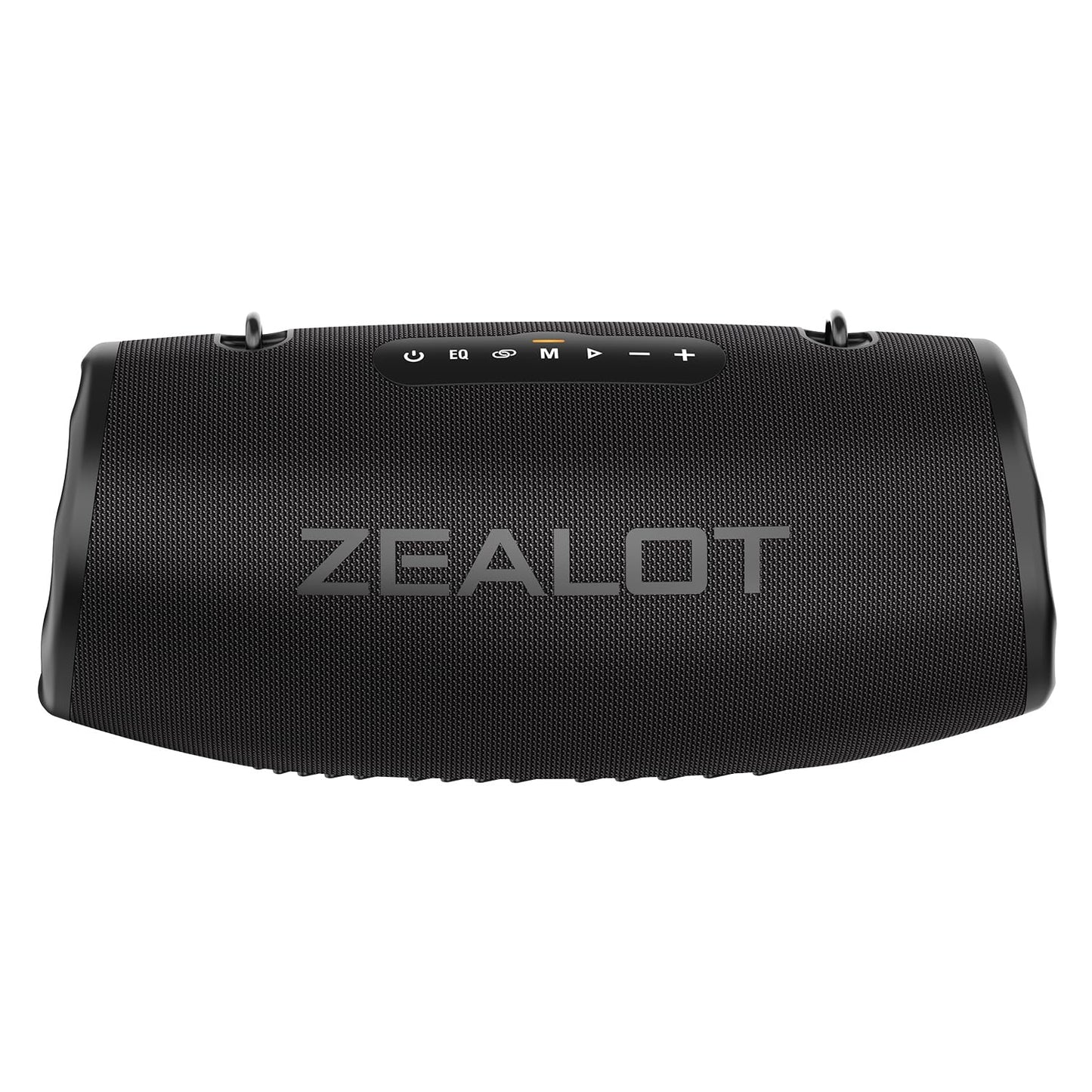ZEALOT 80W Portable Bluetooth Speaker, Stereo Sound with Deep Bass,IPX6 Waterproof, LED Light,Bluetooth 5.2, Indoor/Outdoor Speaker for Party, Gathering, Pool, Camping,Travel (Black)