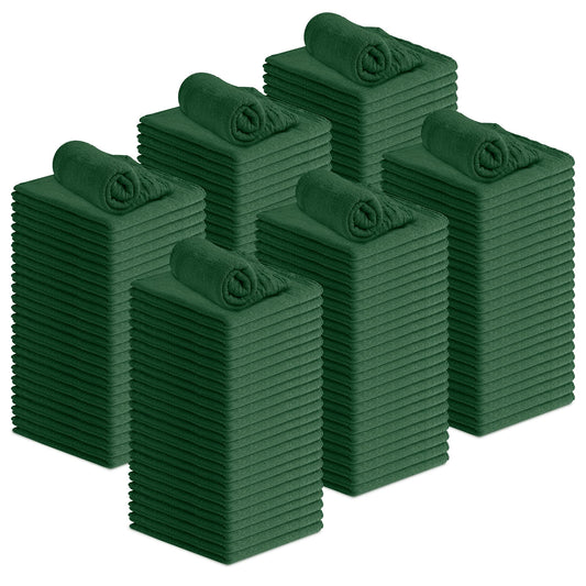 Avalon Towels Cotton Shop Rags – (Pack of 150) Size 12x14 Inches Cleaning Rags – Absorbent Shop Towels and Multipurpose Cleaning Towels for Automobiles, Industries, Garage and Homes (Red)